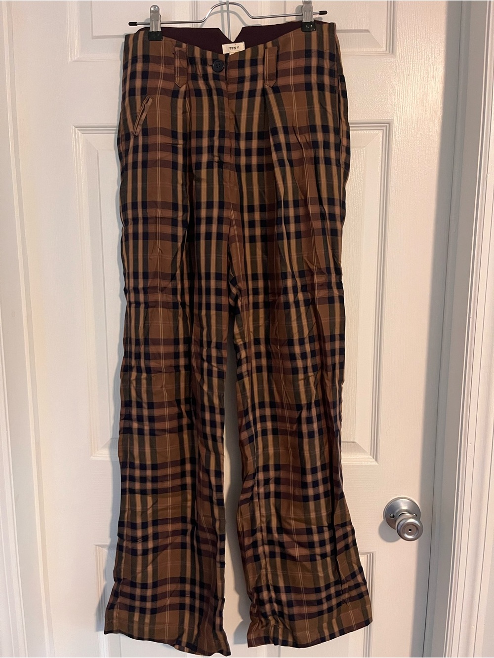 Anthropologie’s Tiny Plaid Trousers